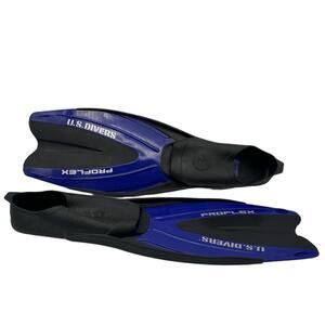 US Divers Proflex Fins Flippers Scuba Snorkel Diving Size 5-6.5 ( 37 -38 )